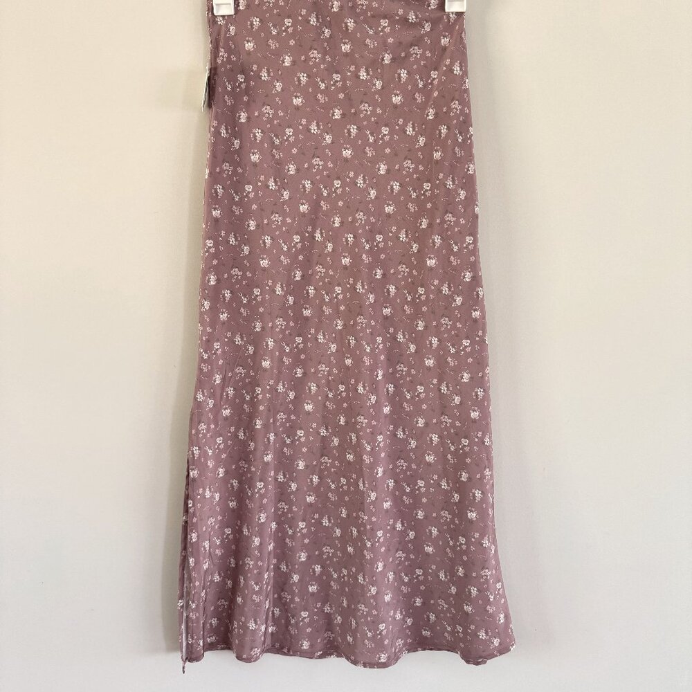 NWT Altar'd State Amora Floral Midi Skirt
